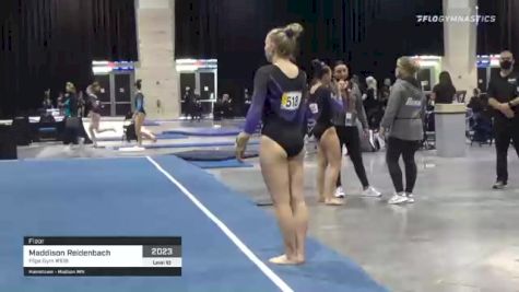 Maddison Reidenbach - Floor, Flips Gym #518 - 2021 USA Gymnastics Development Program National Championships