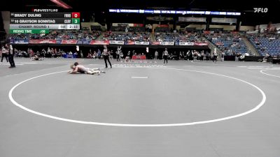 149 lbs Champ. Round 1 - Brady Duling, Friends vs 10 Grayson Sonntag, Cleary