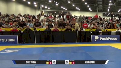 AJ Agazarm vs Saief Toumy 2025 World Master IBJJF Jiu-Jitsu Championship