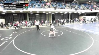 145 lbs Quarterfinal - Bailey Mitchell, Unattached vs Macee Hammond, Robinson