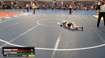 65 lbs Cons. Semi - Dutch Harnitz, LCWM vs Brennen Buker, Hutchinson