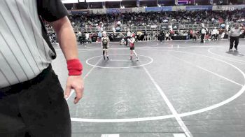 53 lbs Round Of 16 - Jamison Moore, Tech Fall Elite vs Pryce Patton, Madill Takedown Club