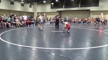 126 lbs Round 1 (6 Team) - Michael Madda, Level Up vs Boaz Whaley, Crossroads Wrestling