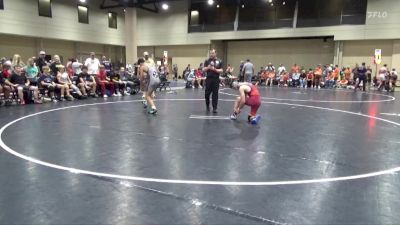 126 lbs Round 1 (6 Team) - Michael Madda, Level Up vs Boaz Whaley, Crossroads Wrestling