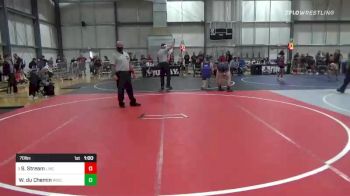 70 lbs Consi Of 4 - William Du Chemin, Wisconsin Iron vs Shane Stream, Lincoln-Way Wrestling Club