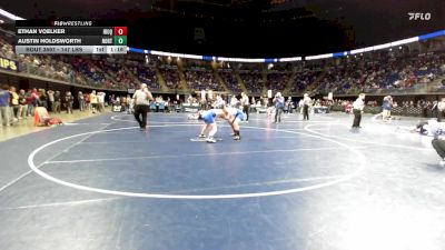 147 lbs Consy 1 - Ethan Voelker, Iroquois vs Austin Holdsworth, Northwestern