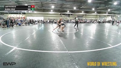 105 lbs Quarterfinal - Laetyn Boltz, WTC vs Elissa Cruz, Scrap Yard Training