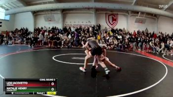 110 lbs Champ. Round 1 - Natalie Henry, Canon City vs Lexi Iacovetto, Soroco