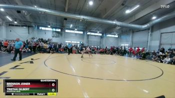 157 lbs Quarterfinal - Tristan Gilbert, Mountain View vs Brennon Joiner, Legacy