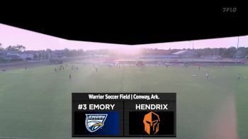 Replay: Emory vs Hendrix College | Sep 20 @ 7 PM
