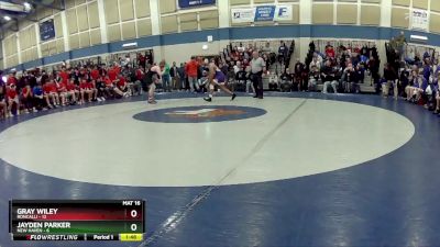 190 lbs Quarters & Wb (16 Team) - Jayden Parker, New Haven vs Gray Wiley, Roncalli