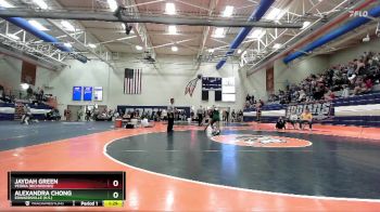 120 lbs Cons. Round 2 - Alexandra Chong, Edwardsville (H.S.) vs Jaydah Green, Peoria (Richwoods)