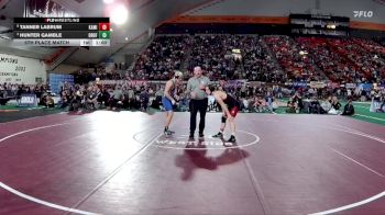 3A 138 lbs 5th Place Match - Tanner Labrum, Kamiah vs Hunter Gamble, Orofino