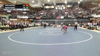 105 lbs 1st Place Match - Nora Mitchell, Rossville HS vs Jentri Porter, Leoti Wichita County HS