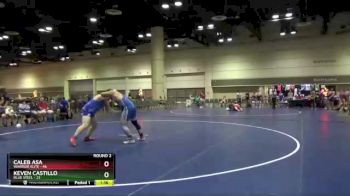220 lbs Round 2 (10 Team) - Caleb Asa, Warrior Elite vs Keven Castillo, Blue Steel