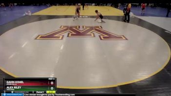 182 lbs Cons. Round 4 - Alex Riley, Waconia vs Gavin Kohel, River Falls