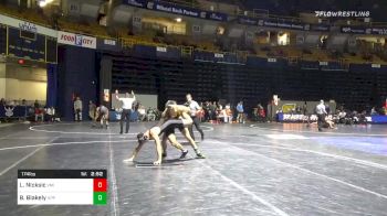 174 lbs Consolation - Luke Nicksic, Virginia Military Institute vs Barrett Blakely, Appalachian State
