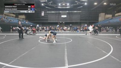 117 lbs Quarterfinal - Addison Polk, Wayland Baptist University vs Rosalia Rubio, Bellevue