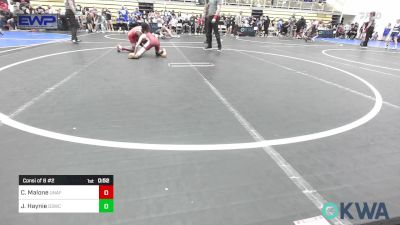 76 lbs Consi Of 8 #2 - Carter Malone, Unafiliated vs Jerell Haynie, D3 Wrestling Cluib