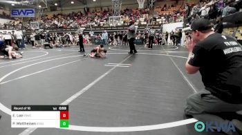 52 lbs Round Of 16 - Easton Lee, Red Ryder Wrestling Club vs Peter Mattheisen, Standfast OKC