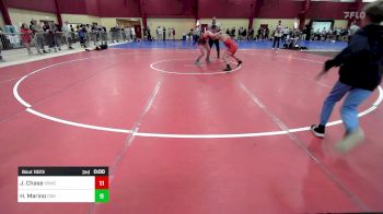 157 lbs Quarterfinal - Robert Berger, New York Military vs Preston Burroughs, Northfield Mt. Hermon