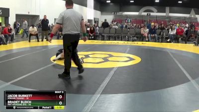 60 lbs Round 1 (8 Team) - Bradey Bleich, Mat Assassins (PA) vs Jacob Burkett, Steller Trained