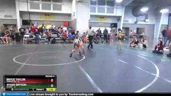 72 lbs Round 4 (6 Team) - Ayden Bryson, NCWAY vs Bryce Taylor, Ranger WC