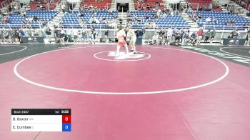 152 lbs Rnd Of 64 - Dustin Baxter, Washington vs Connor Cumbee, Illinois