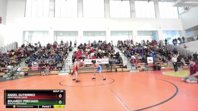 120 lbs Champ. Round 1 - Angel Gutierrez, Sweetwater Union vs Eduardo Preciado, Rancho Bernardo