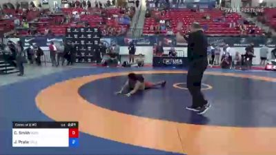 57 kg Consi Of 8 #2 - Caleb Smith, Boone RTC vs Joey Prata, Oklahoma Regional Training Center