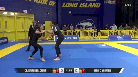Emily C. McGivern vs Celeste Rushell Cronin 2025 Pan IBJJF Jiu-Jitsu No-Gi Championship