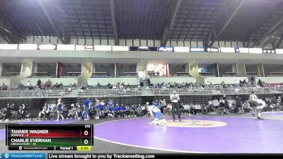 175 lbs Round 1 (4 Team) - Charlie Everman, Lincoln East vs Tanner Wagner, Norfolk