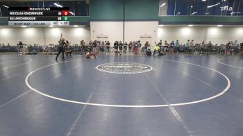 120 lbs Round Of 256 - Nicolas Enzminger, ND vs Eli Archibeque, NM