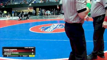 4A-106 lbs Cons. Round 2 - Ethan Maroto, Cherokee Bluff vs Artavus Hughes, Stephenson