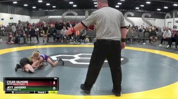 70 lbs Semis & 1st Wrestleback (8 Team) - Cyler Gilmore, Death Squad Wrest vs Jett Jaggers, Beast Mode