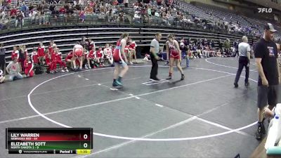165 lbs Round 1 (6 Team) - Elizabeth Sott, North Dakota 2 vs Lily Warren, Nebraska Red