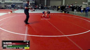 80 lbs Cons. Round 2 - Eli Richter, WCA (West Central Area) vs Reed Leach, Staples