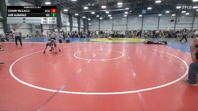 68 lbs Round 4 - 2:15pm Saturday - Logan Vallalla, Mat Assassins vs Jair Almaraz, Southwest Elite