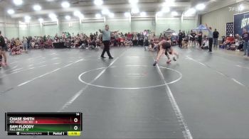 98 lbs Round 3 (8 Team) - Chase Smith, Mat Assassins Red vs Sam Floody, Full Circle