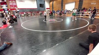 129-141 lbs Cons. Round 3 - Kalana Nolde, Lander Middle School vs Maeve Morris, Dean Morgan