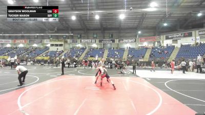 175 lbs Consi Of 8 #2 - Grayson Woolman, Legacy Boltz WC vs Tucker Mason, Rapid City Stevens Raiders