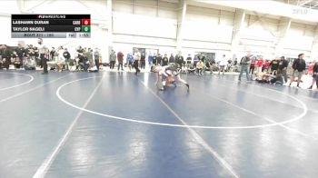 150 lbs Cons. Round 3 - LaShawn Duran, Carbon vs Taylor Nageli, Cyprus