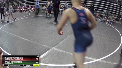 140 lbs Semis & 1st Wrestleback (8 Team) - Tucker Tjeerdsma, South Dakota Lightning vs Titan Henderson, Kentucky