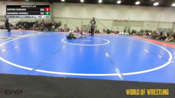 150 lbs Rr Rnd 5 - Sophie Donaho, Scrappers 7-12 vs Makenna Howell, Shelton Wrestling Academy 7-12