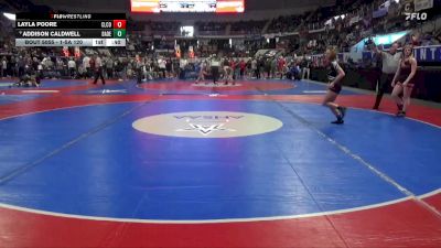 1-5A 120 Cons. Round 1 - Addison Caldwell, Dadeville High School vs Layla Poore, Cleburne County
