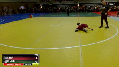 45 lbs Champ. Round 1 - Jack Lang, ANML vs Leo Shea, Dover-Eyota