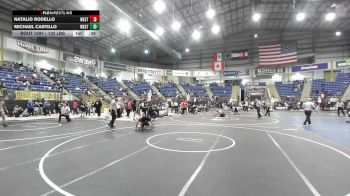 132 lbs Consi Of 16 #2 - Natalio Rodello, Westy Wolves vs Michael Castillo, Westy Wolves
