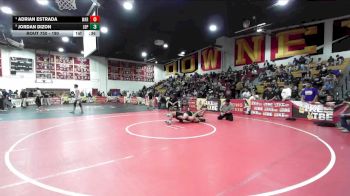 190 lbs 3rd Place Match - Jordan Dizon, Long Beach Poly vs Adrian Estrada, Warren