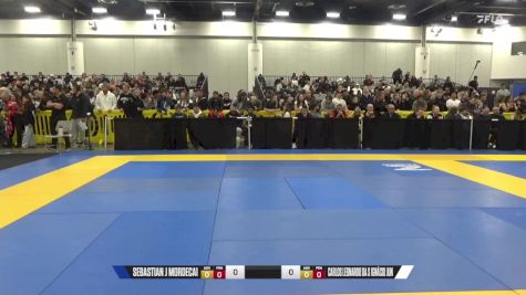 Carlos Leonardo Da S Ignácio Jun vs Sebastian J Mordecai 2024 World IBJJF Jiu-Jitsu No-Gi Championship