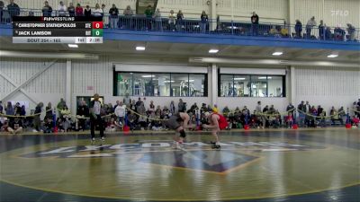 165 lbs Semifinal - Jack Lamson, RIT vs Christopher Stathopoulos, Stevens